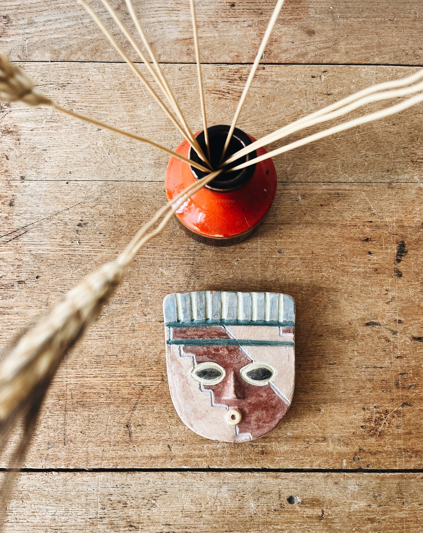 Vintage Ceramic Face