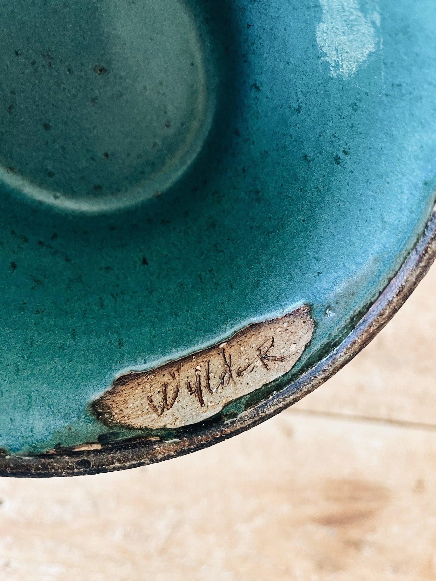 Vintage Brutalist Pottery Vase