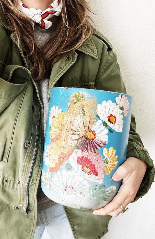 1930’s Ransburg Pottery Crock