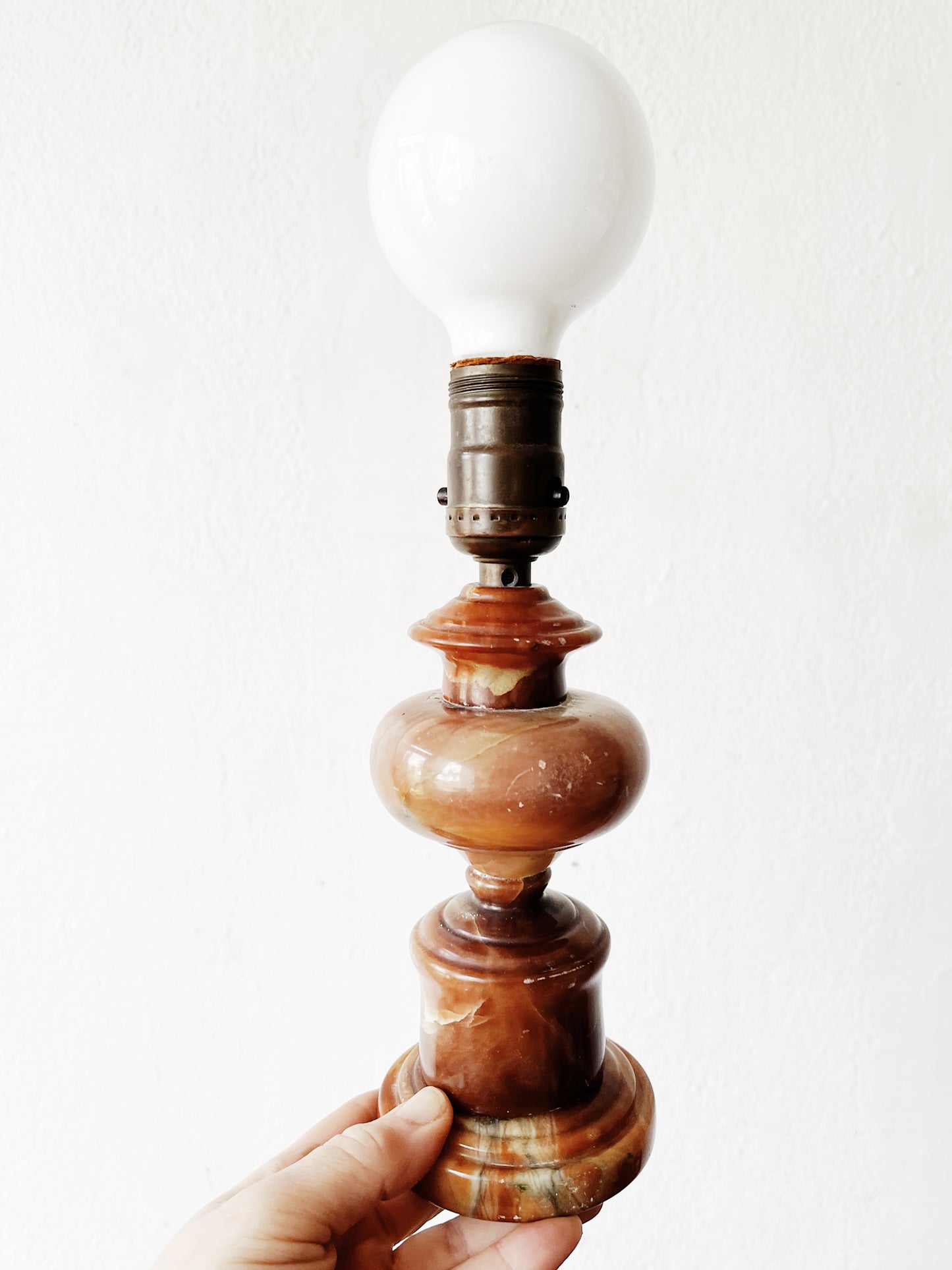 Antique Marble Lamp