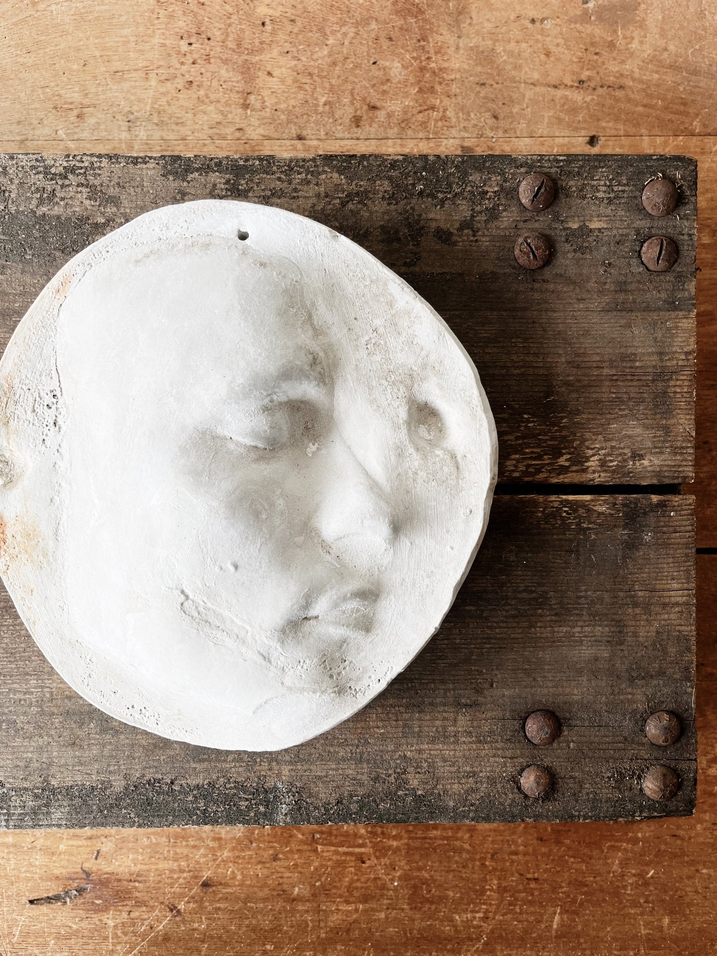 Hand Built Plaster Mask