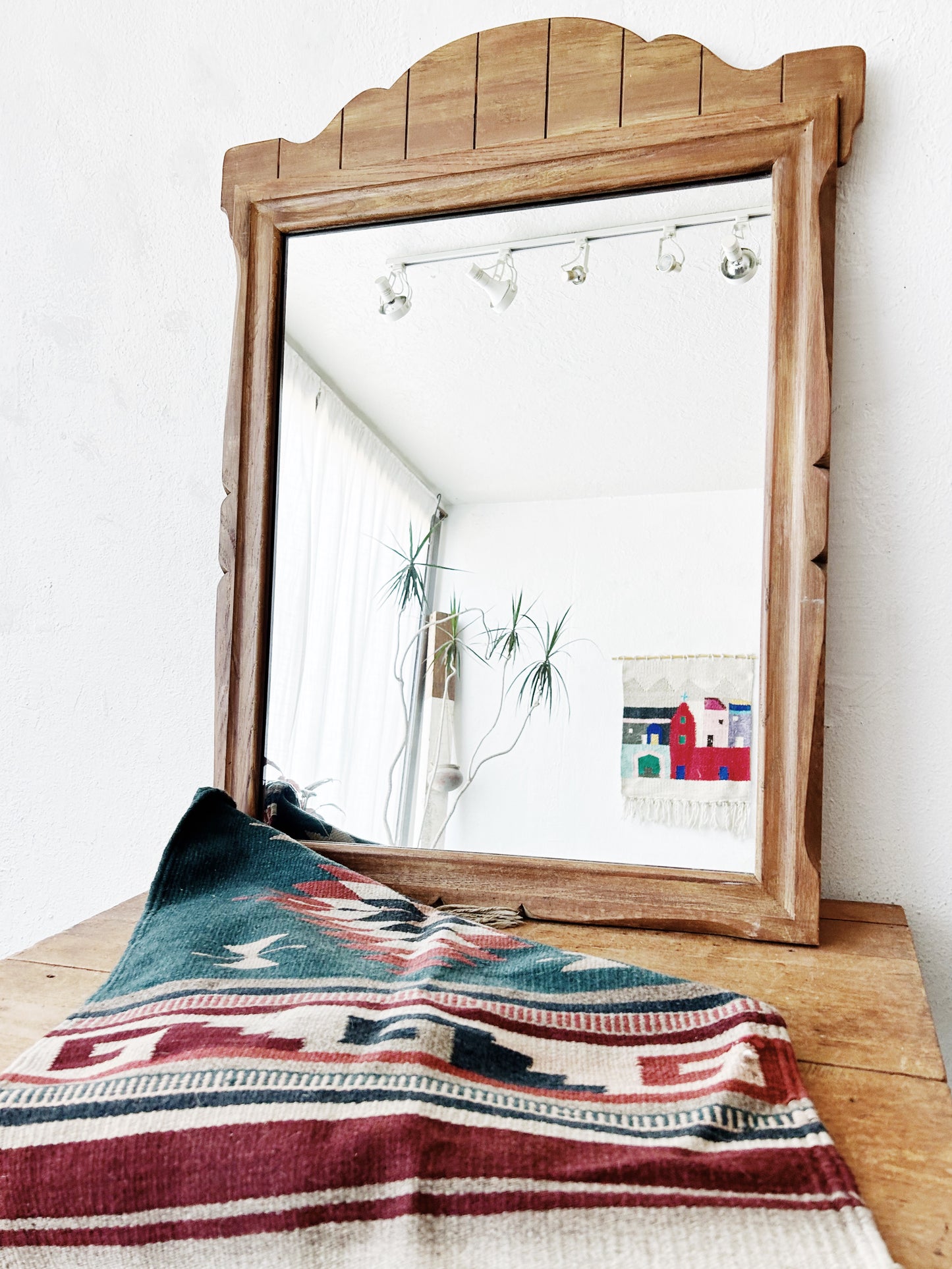 Vtg Rancho Monterey Style Mirror