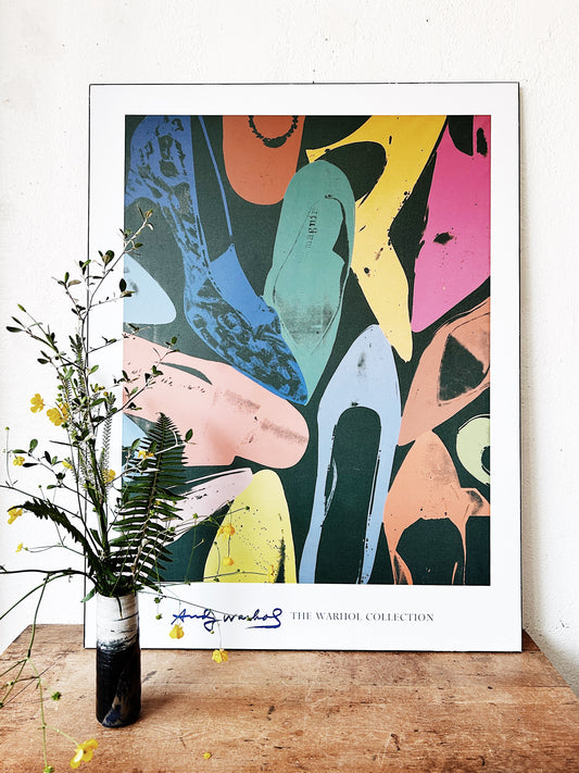 Andy Warhol Diamond Dust Mounted Art