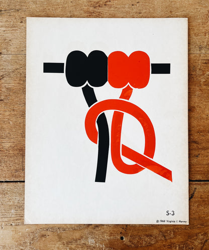 Vintage Macramé Teaching Poster