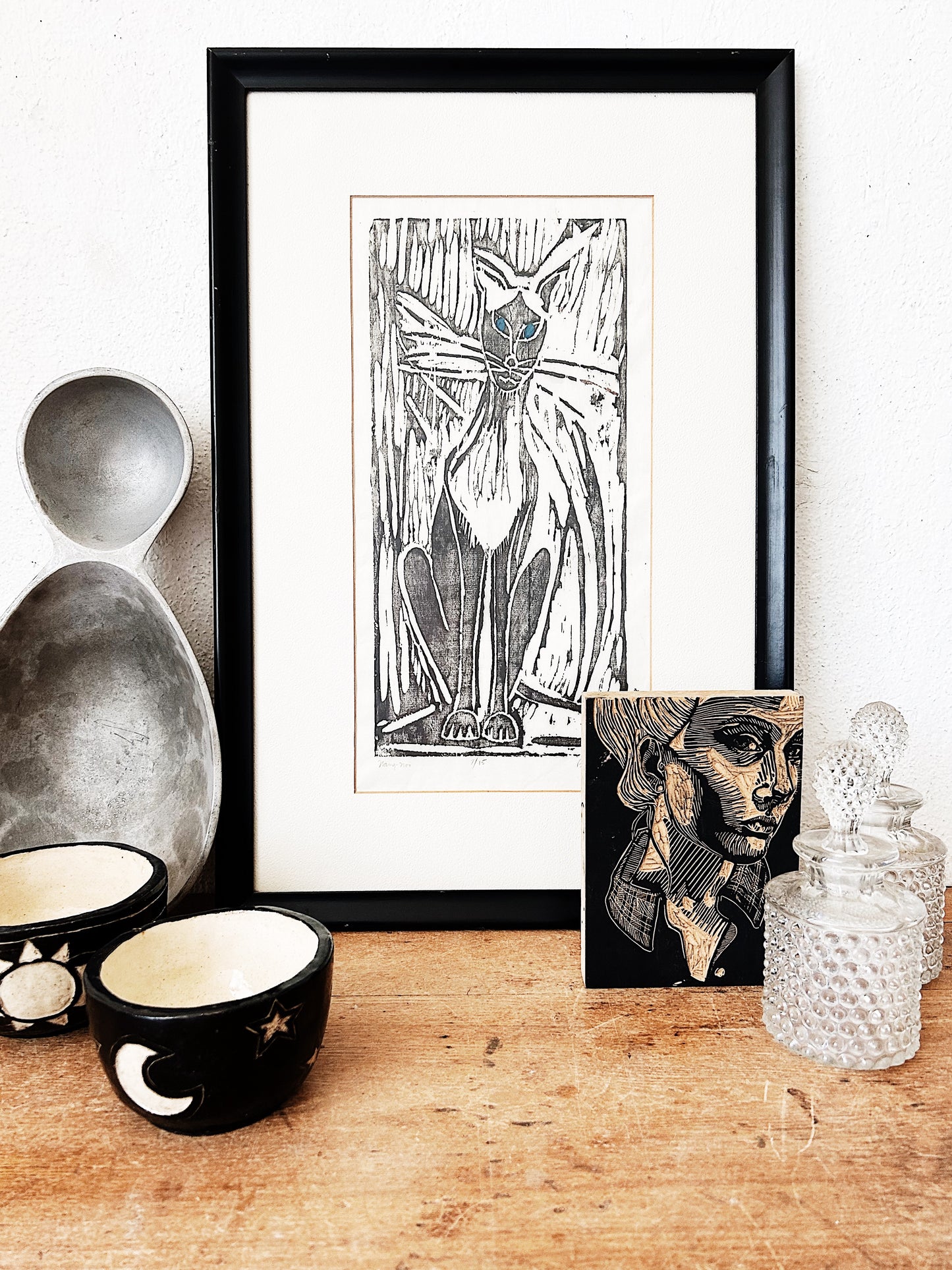 Original Signed Vintage Etching