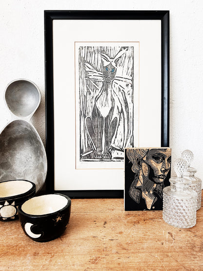 Original Signed Vintage Etching