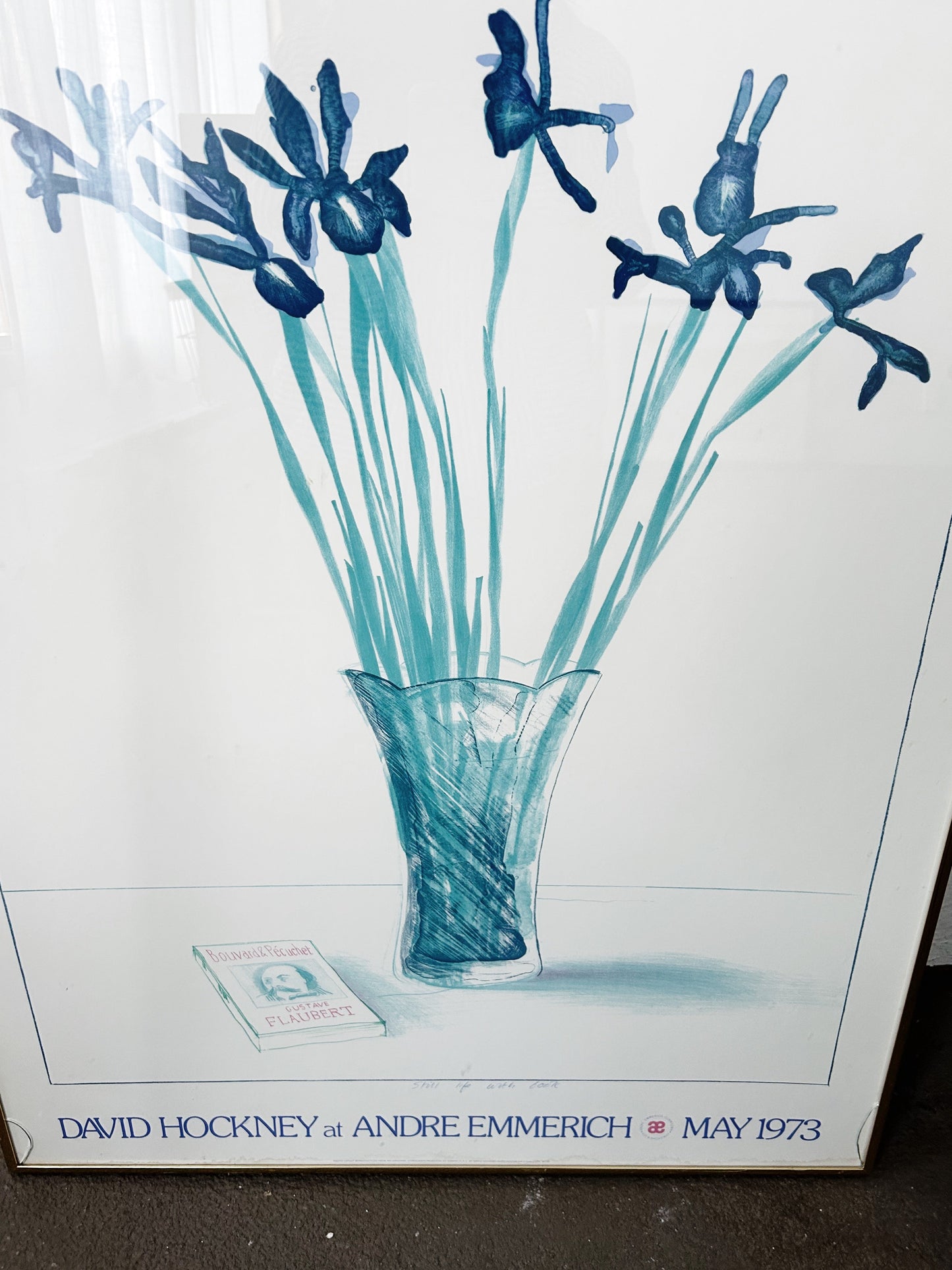David Hockney Still Life with Book 1973