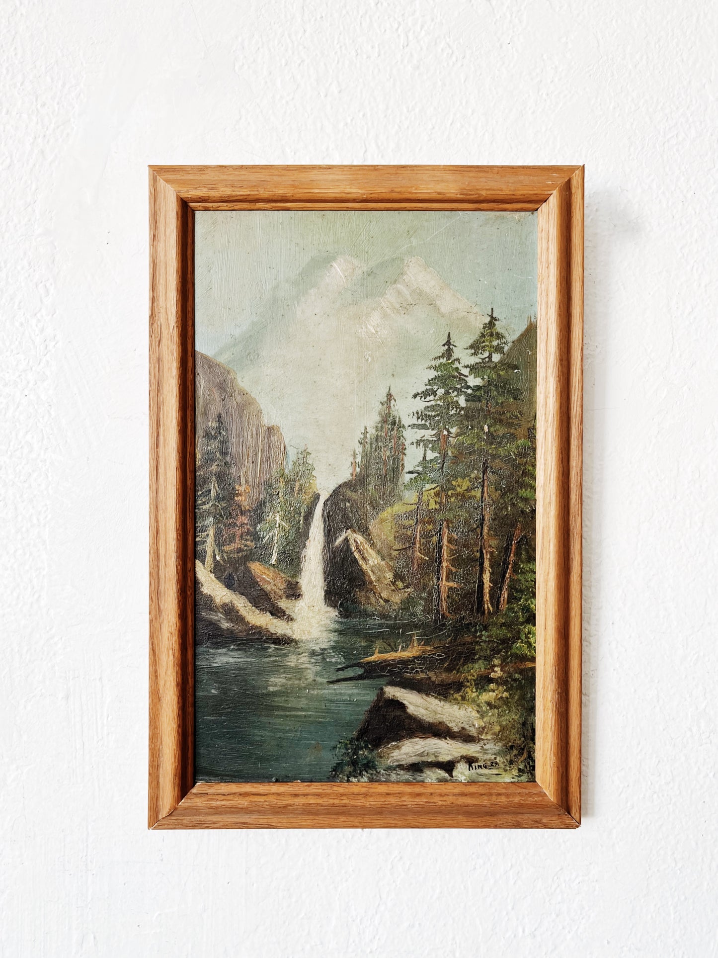 Antique Landscape Painting