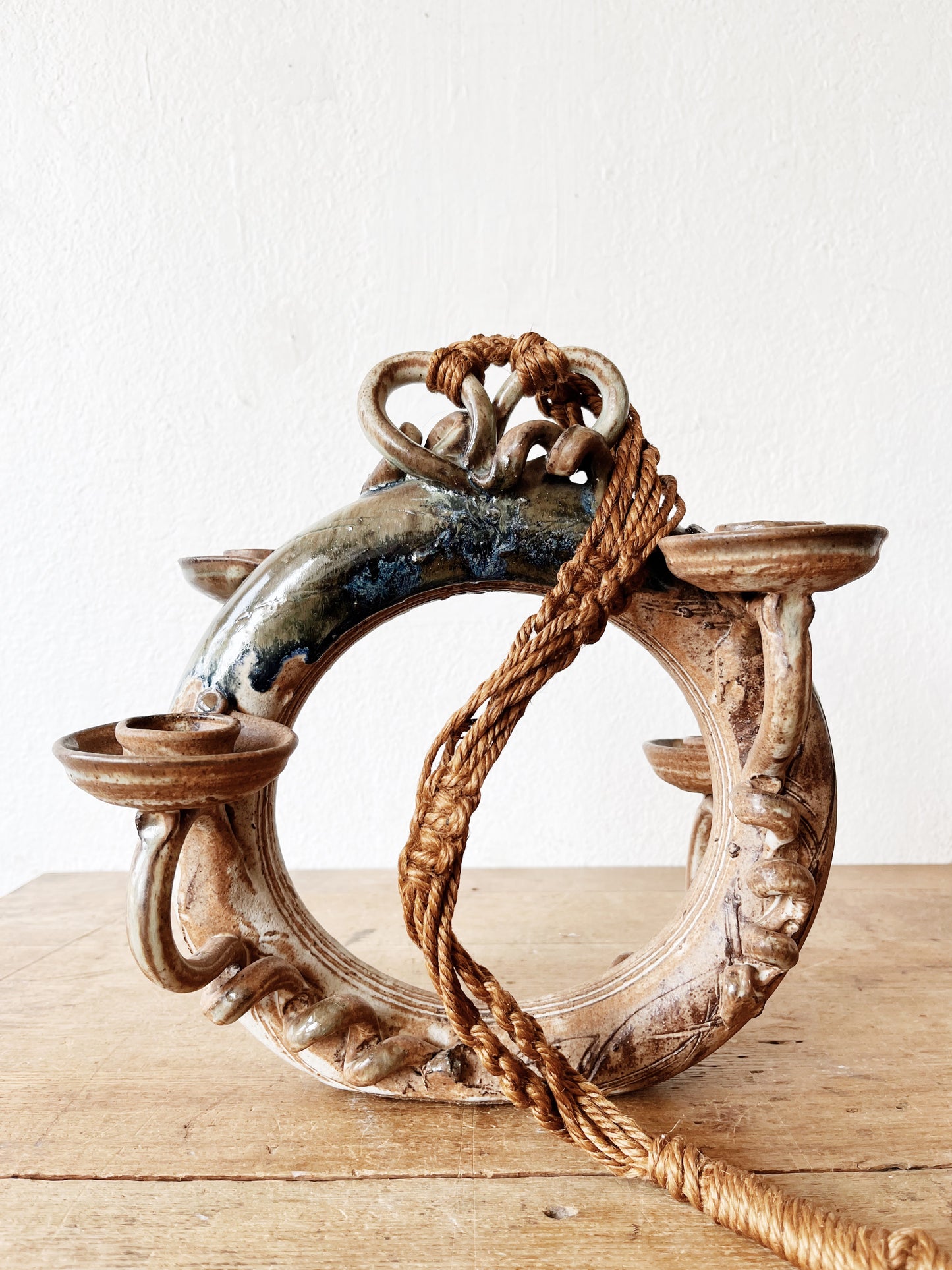 Vintage Ceramic Candelabra