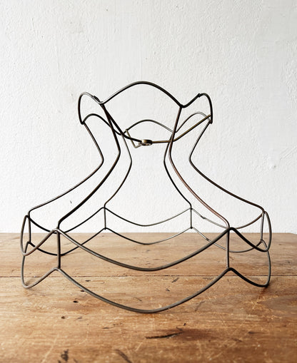 Vintage Wire Frame Lamp Shade