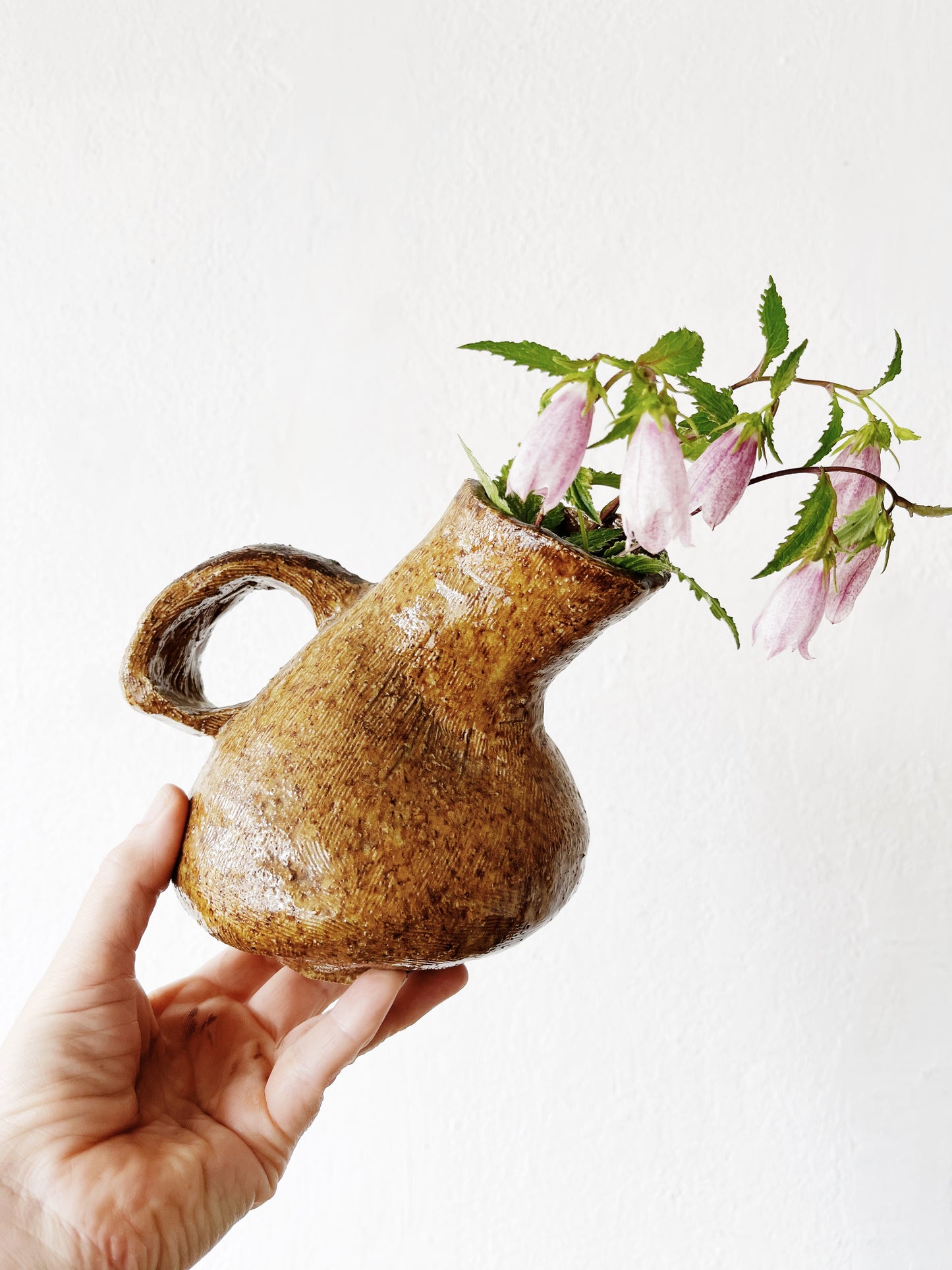 Vintage Stoneware Pitcher