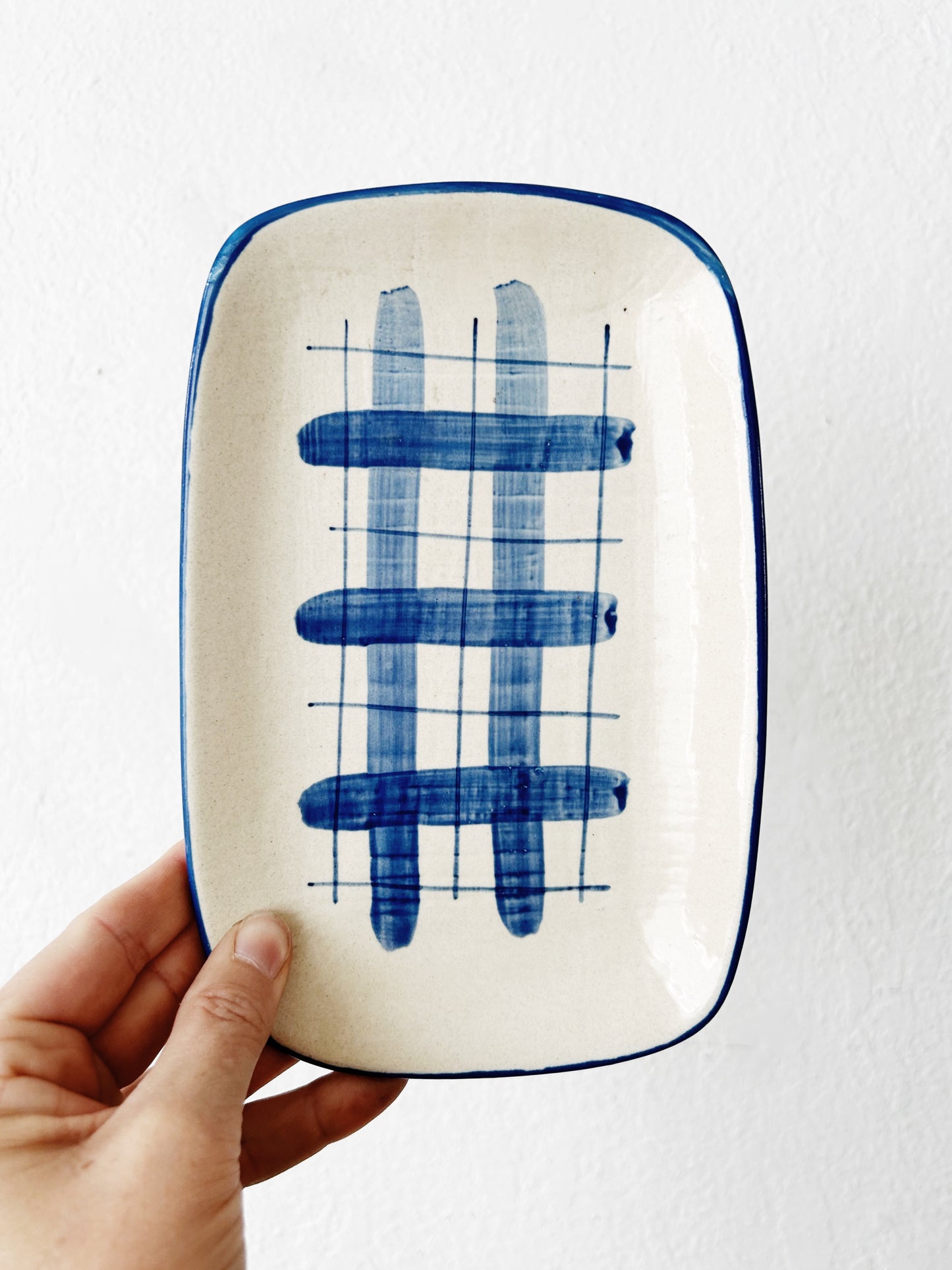 Vintage Handmade Ceramic Dish