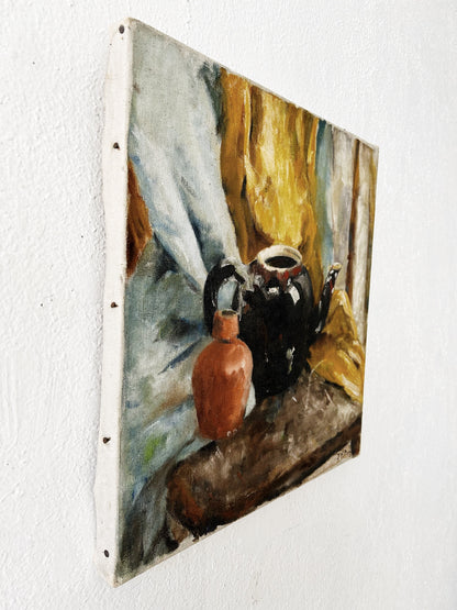 Antique Oil Still Life