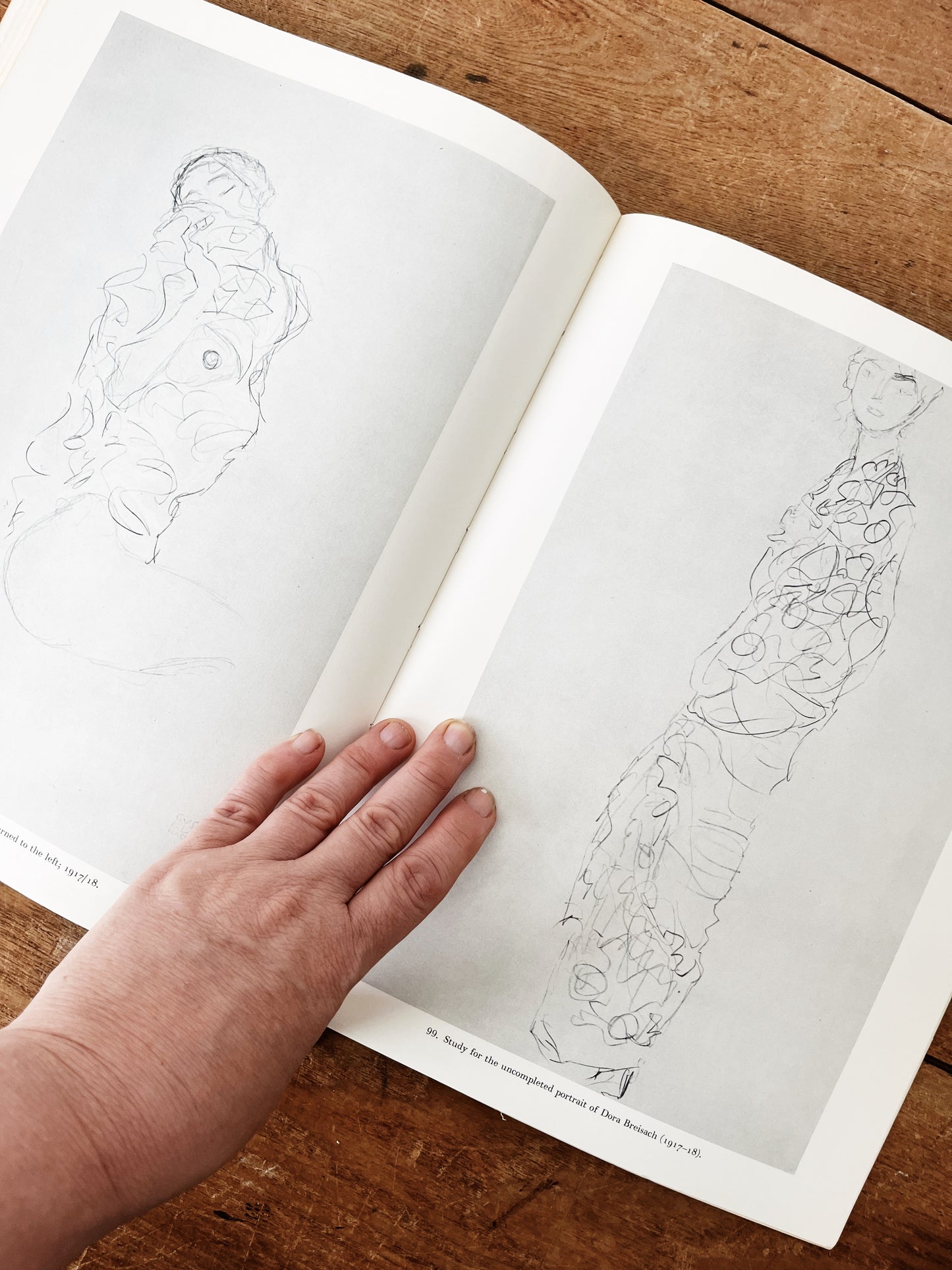 Vintage Klimt Art Book