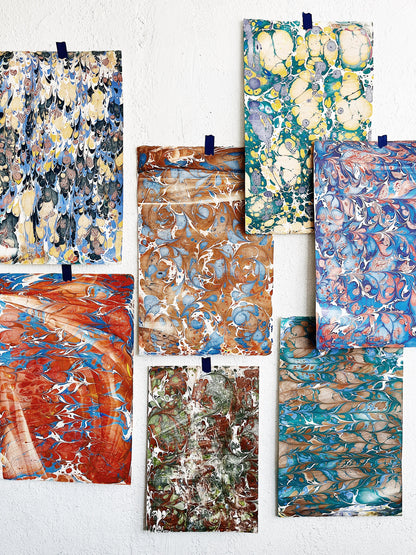 Original Marbleized Artwork