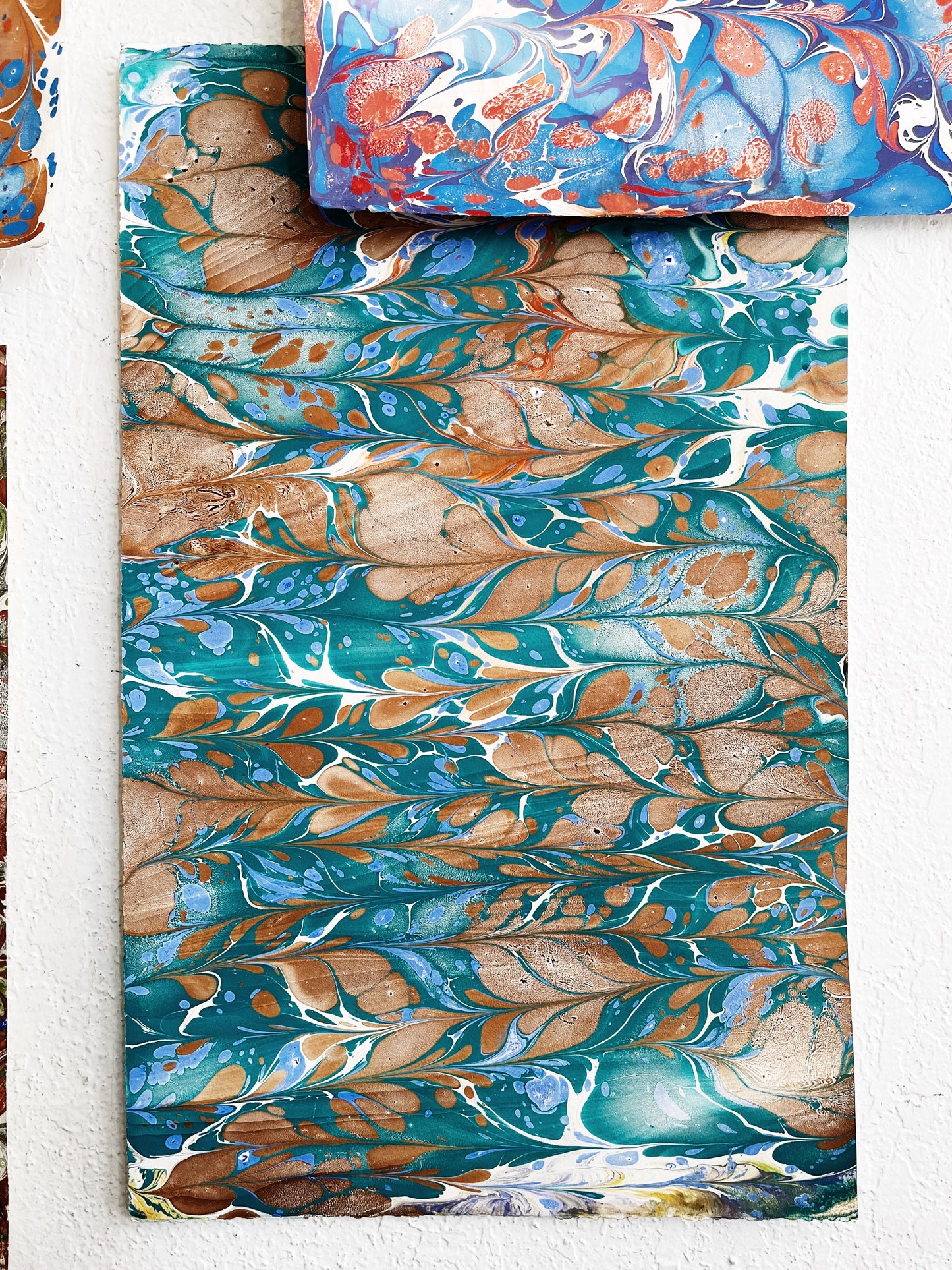 Original Marbleized Artwork