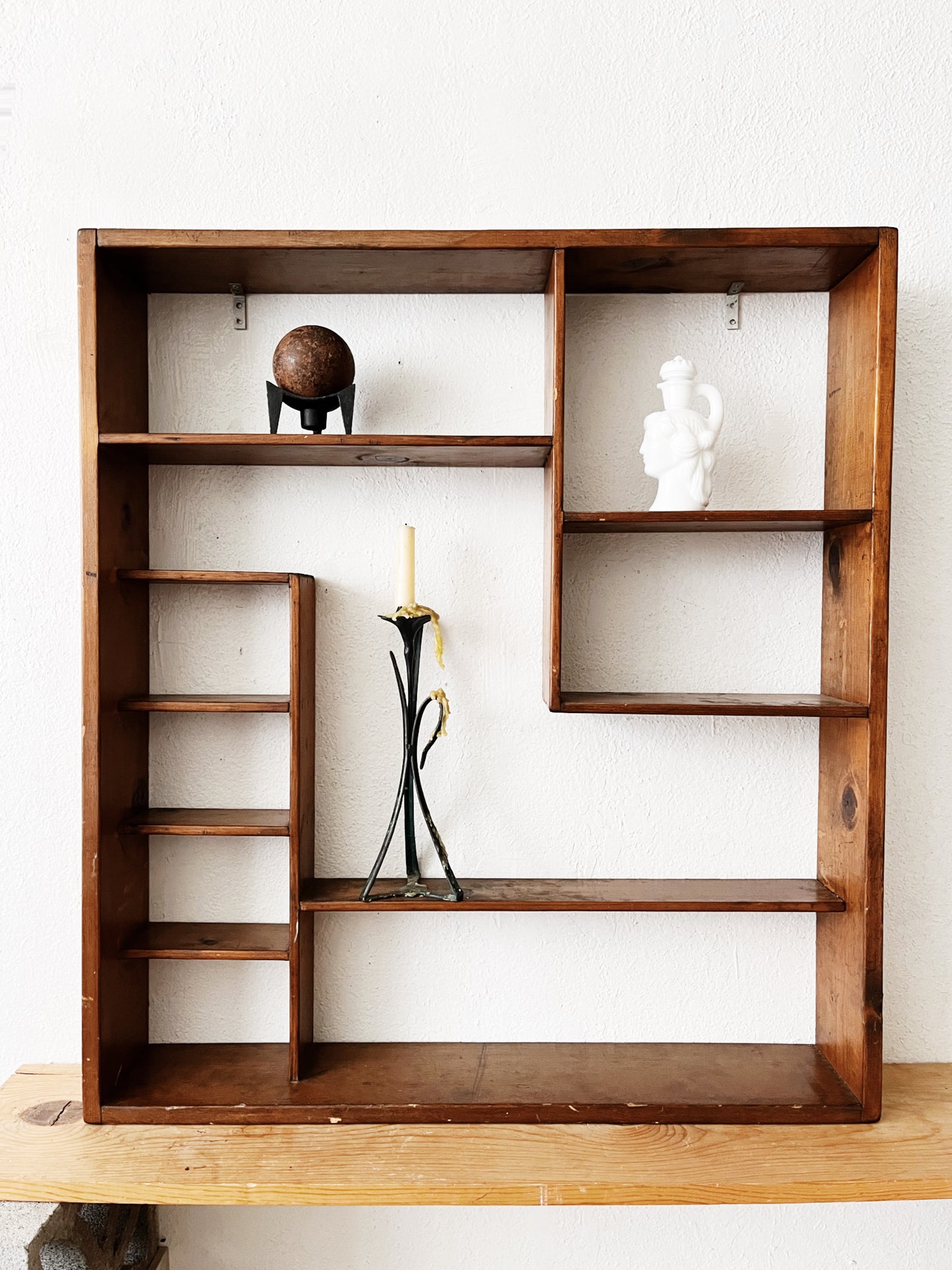 Large Handmade Wood Shelf