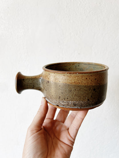 Vintage Stoneware Handled Bowls