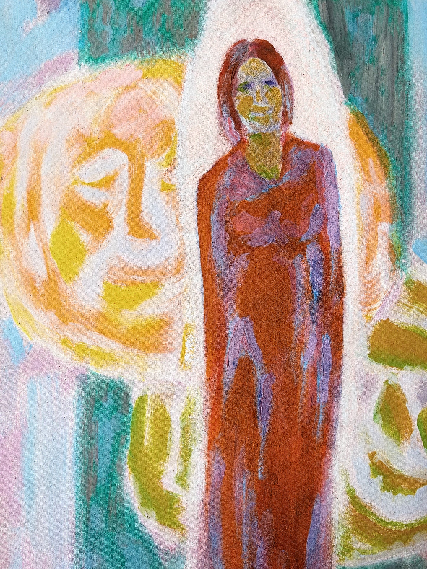 Pleasant Ray Macintosh Original Mid Century Painting