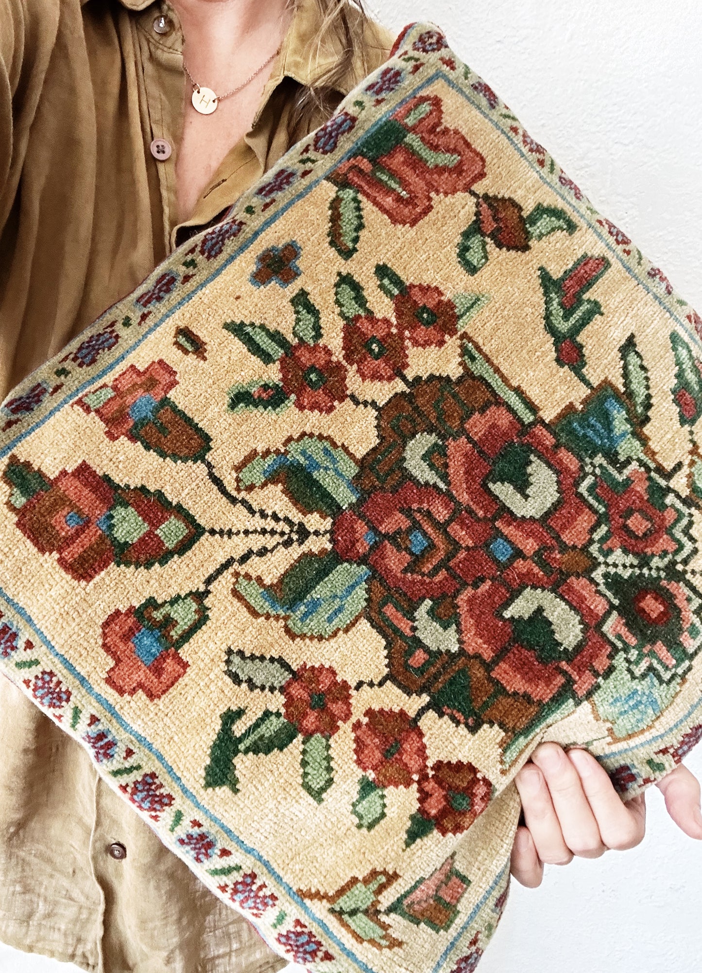 Vintage Wool Kilim Cushion