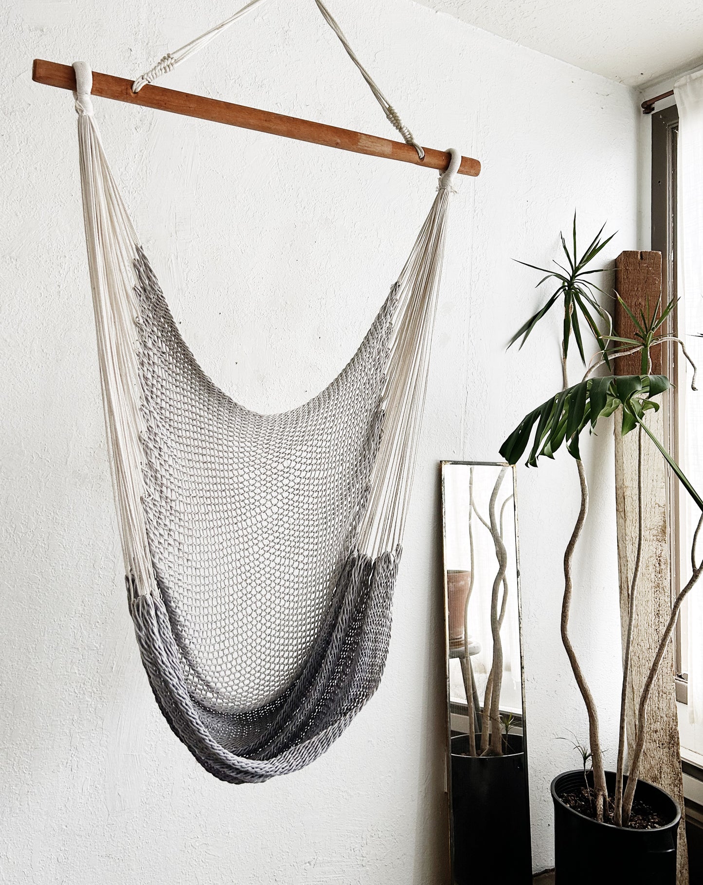 Cotton Lavender Ombré Hammock Chair