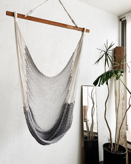 Cotton Lavender Ombré Hammock Chair