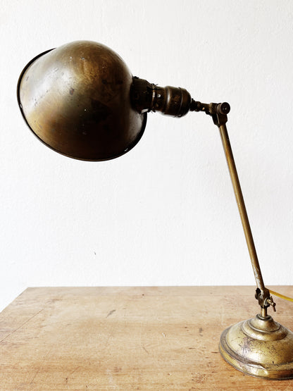 Antique 1800s Task Lamp
