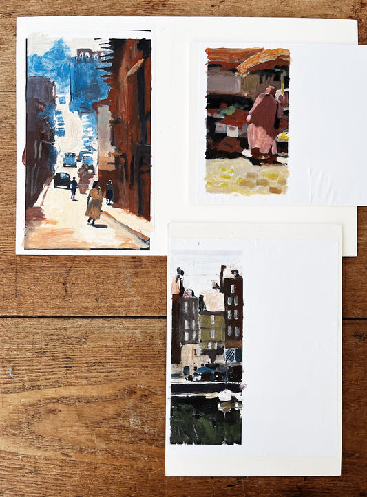 Hand Painted San Francisco Photograph