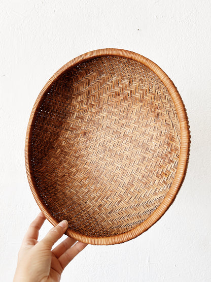 Large Vintage Gathering Basket
