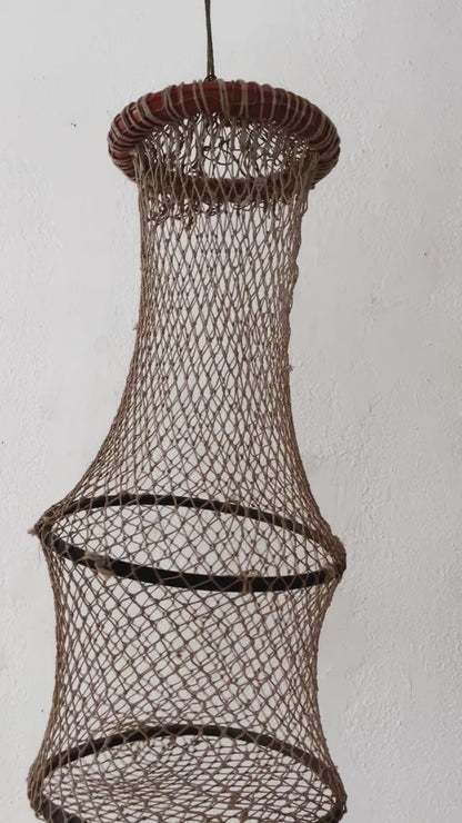 Vintage Japanese Net Sculpture