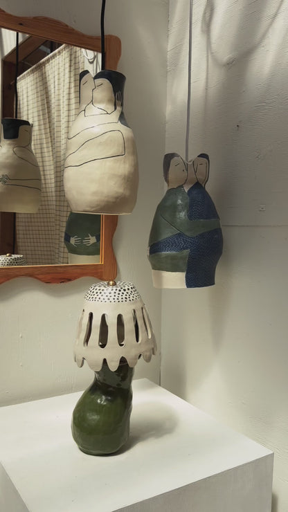 Rebecca Boraz Ceramic Lamp
