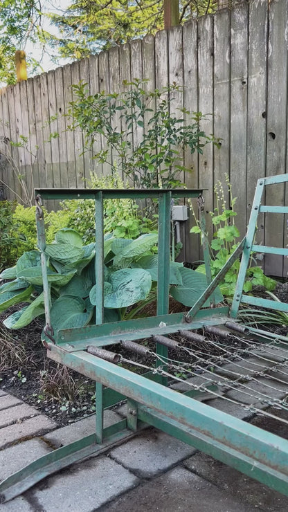 1940s Iron Porch Swing