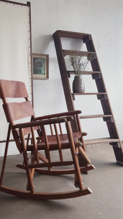 Antique Ladder Shelf