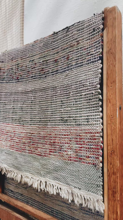 Vintage Hand Woven Runner