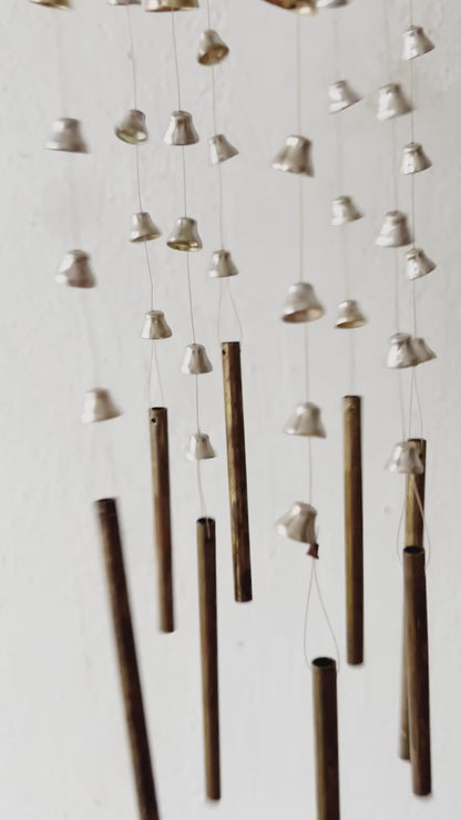 Delicate Silver Bell Chime