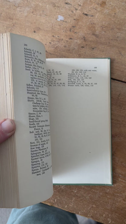 Vintage Gardening Books