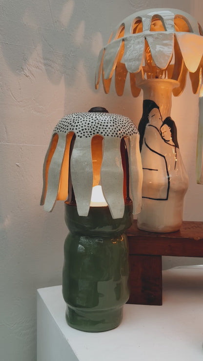 Rebecca Boraz Ceramic Lamp