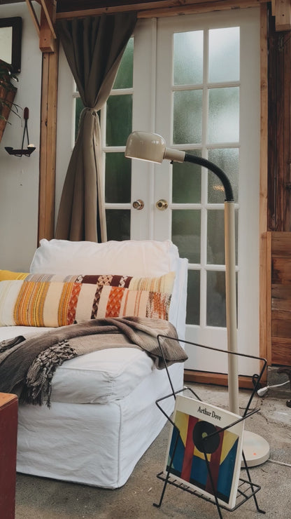 Cotton Slipcovered Sectional Couch