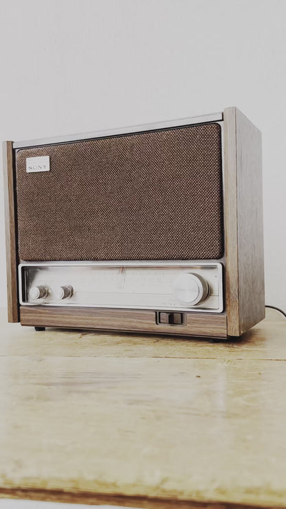 Mid Century Sony High Fidelity Radio