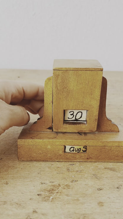 Handmade Perpetual Calendar