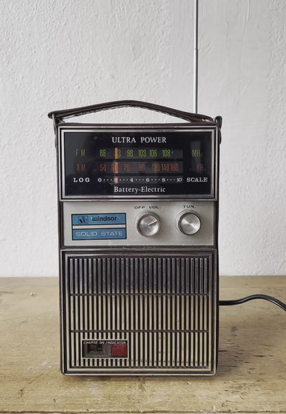 Vintage Portable Radio