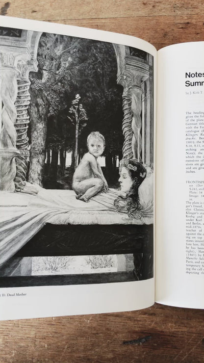 Vintage Max Klinger Art Book