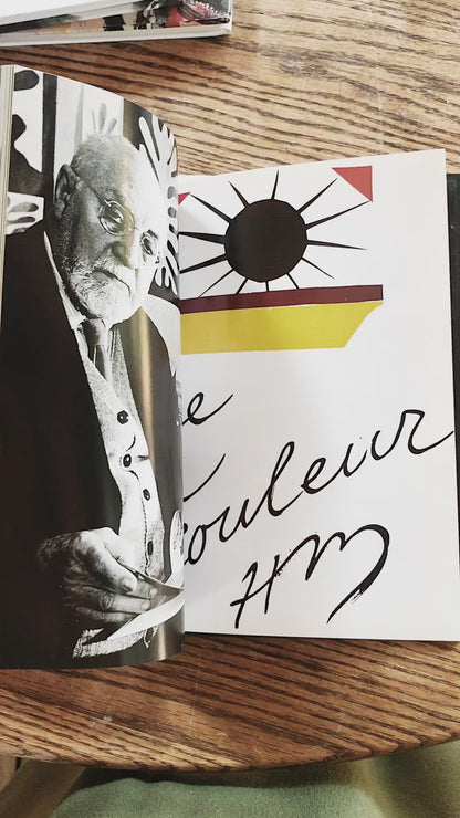 Vintage Matisse Art Book