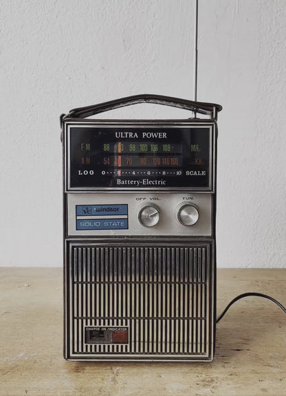 Vintage Portable Radio