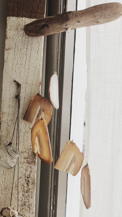 Handmade Agate Wind Chime