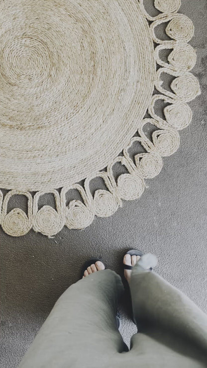 Jute Medallion Rug