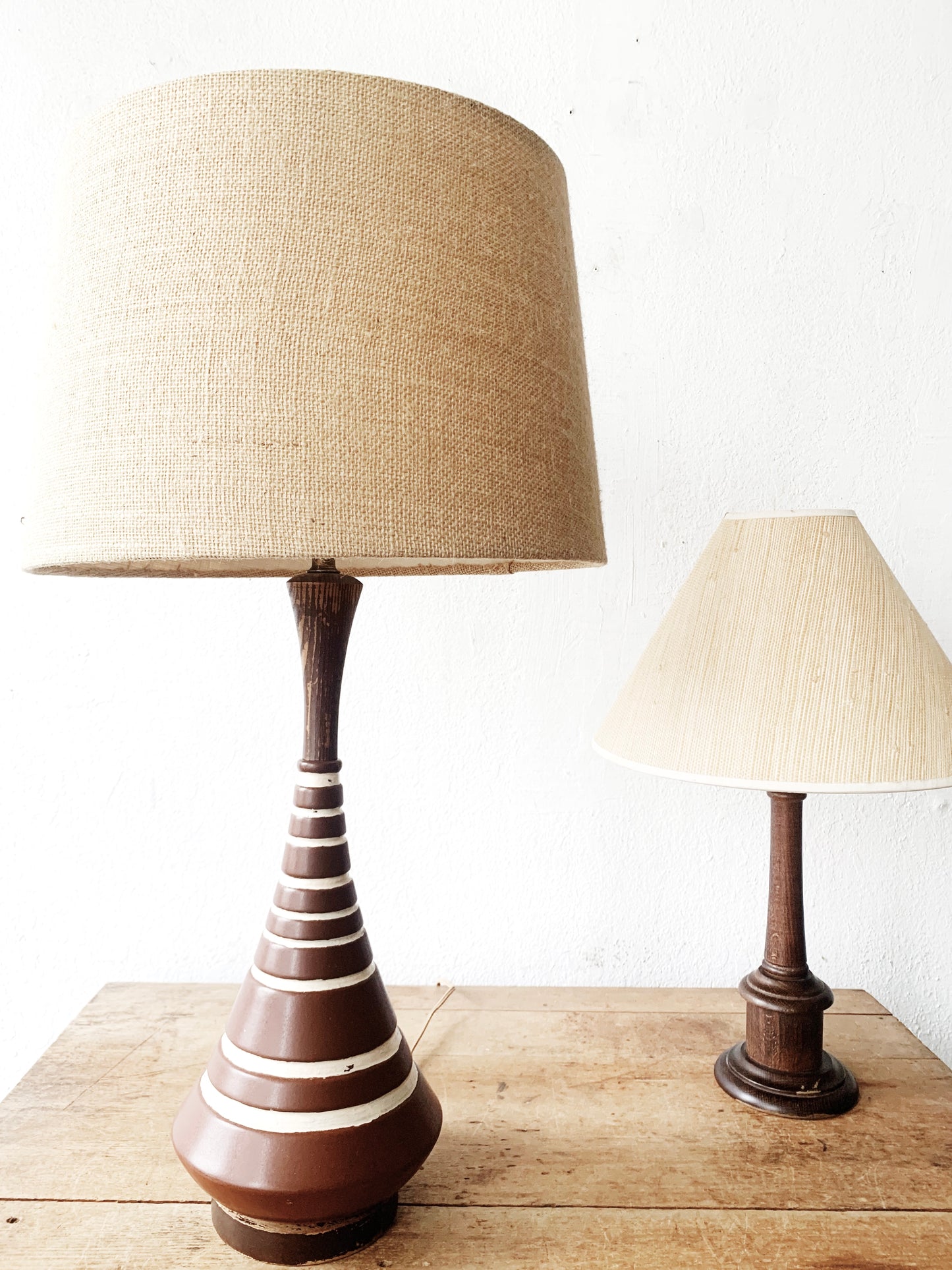 Vintage Lamp with Shade