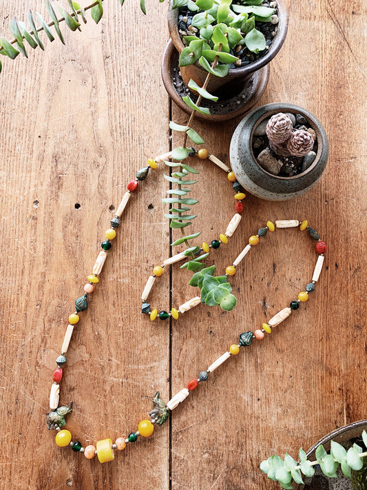 Long Vintage Bead Strand