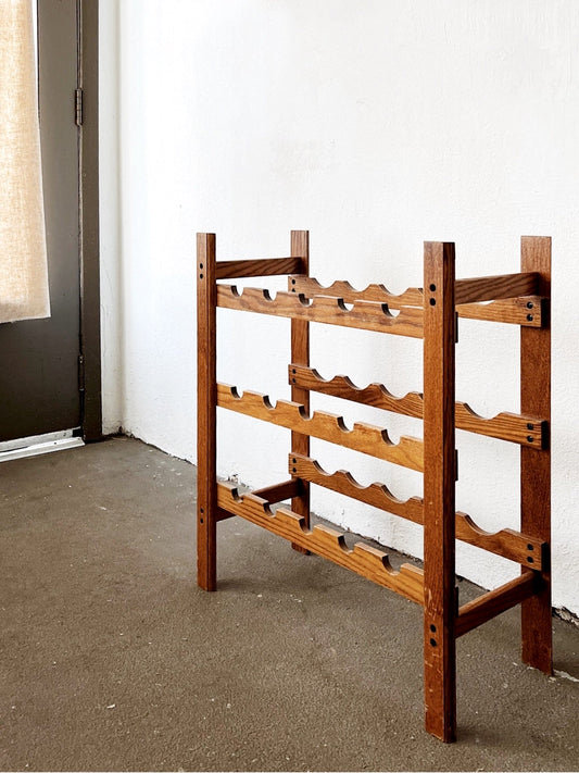 Oversized Handmade Wine Rack