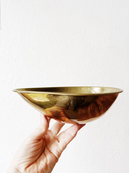 Vintage Liquid Brass Dish